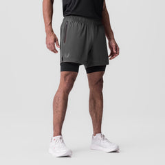 0784. Ultralite™ 6" Liner Short - Raven/Black
