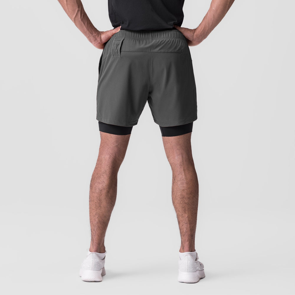 0784. Ultralite™ 6" Liner Short - Raven/Black
