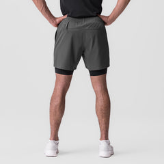 0784. Ultralite™ 6" Liner Short - Raven/Black