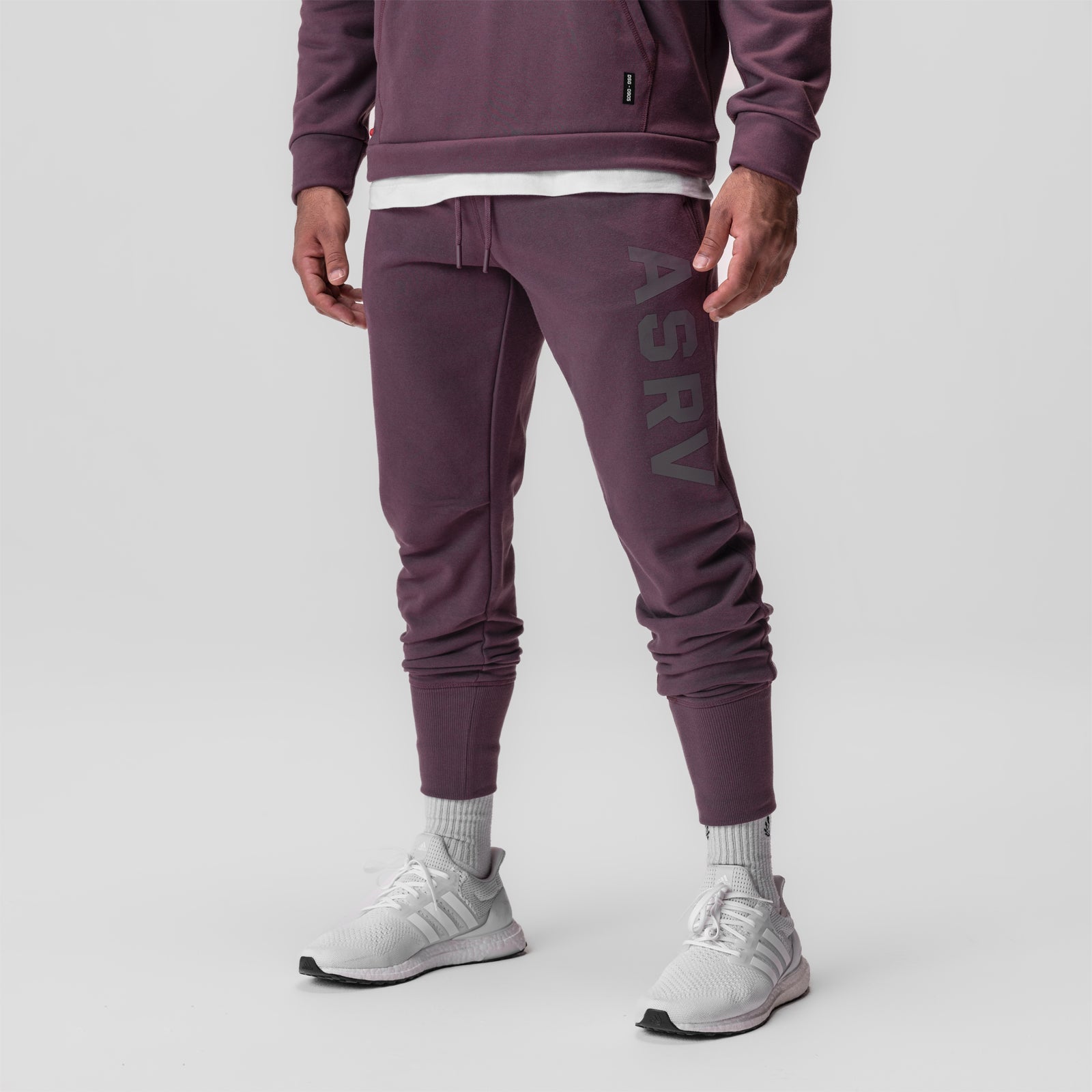 0915. Tech-Terry™ High Rib Jogger - Deep Purple "ASRV"