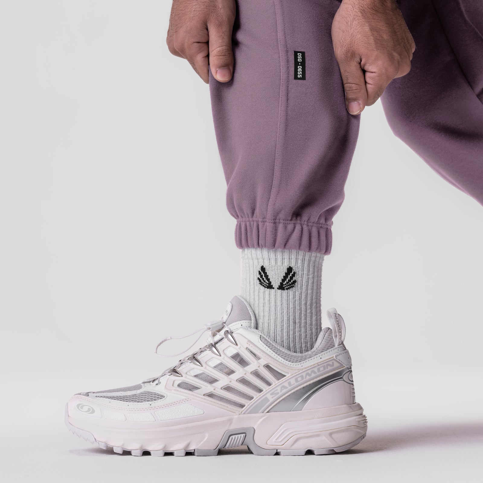 0655. Tech-Terry™ Oversized Sweats - Moonscape "Patch"