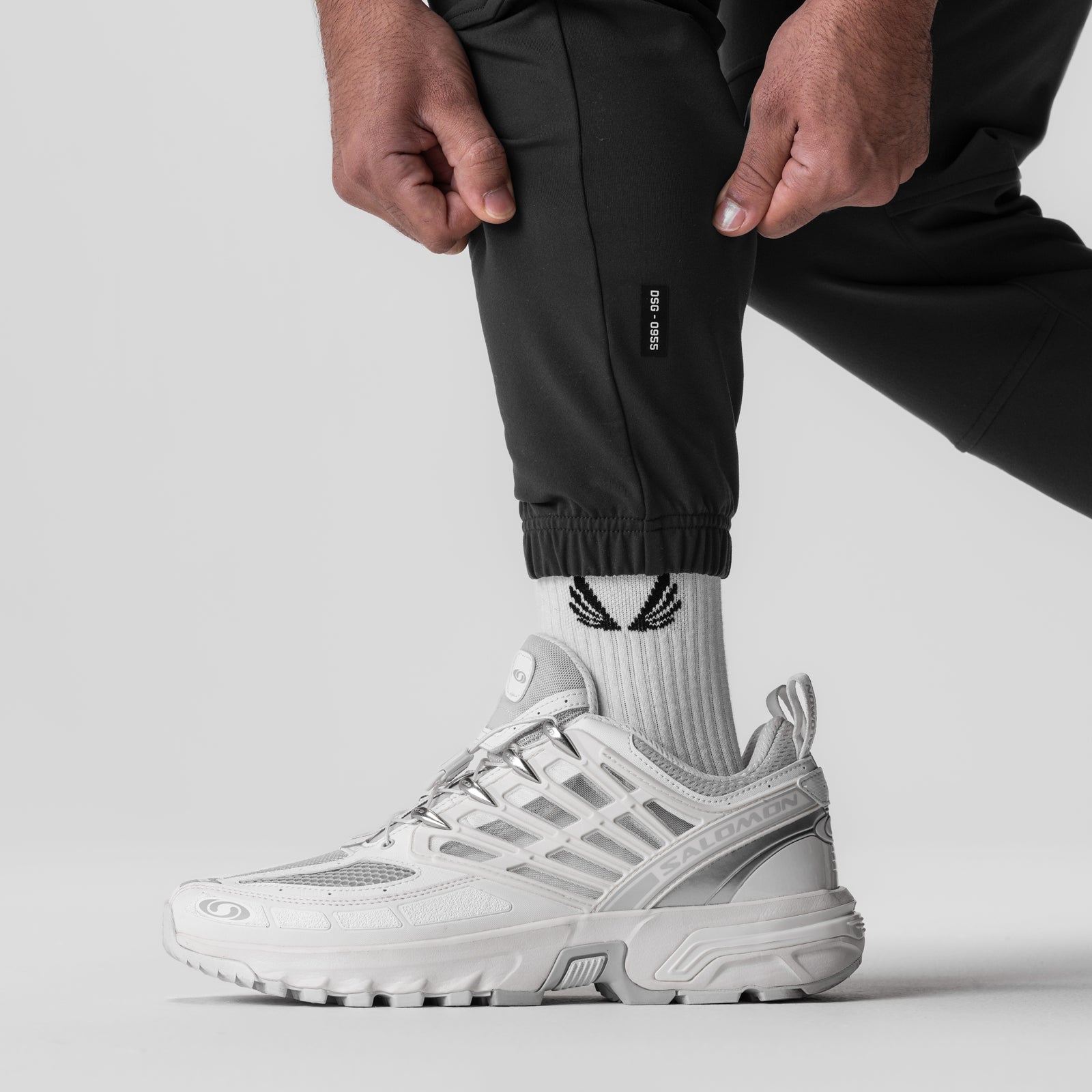 0955. Performance Fleece Jogger - Space Grey