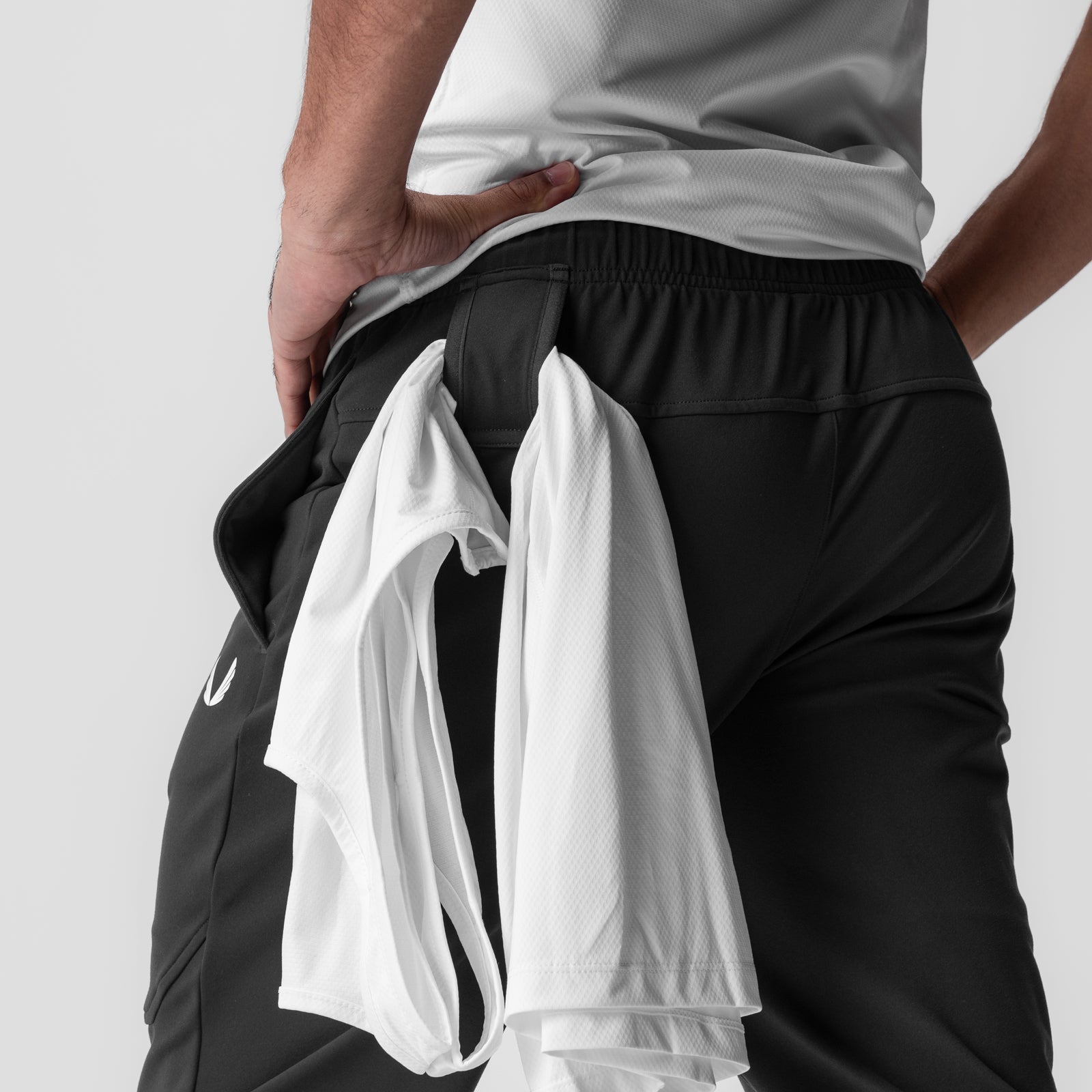 0955. Performance Fleece Jogger - Space Grey