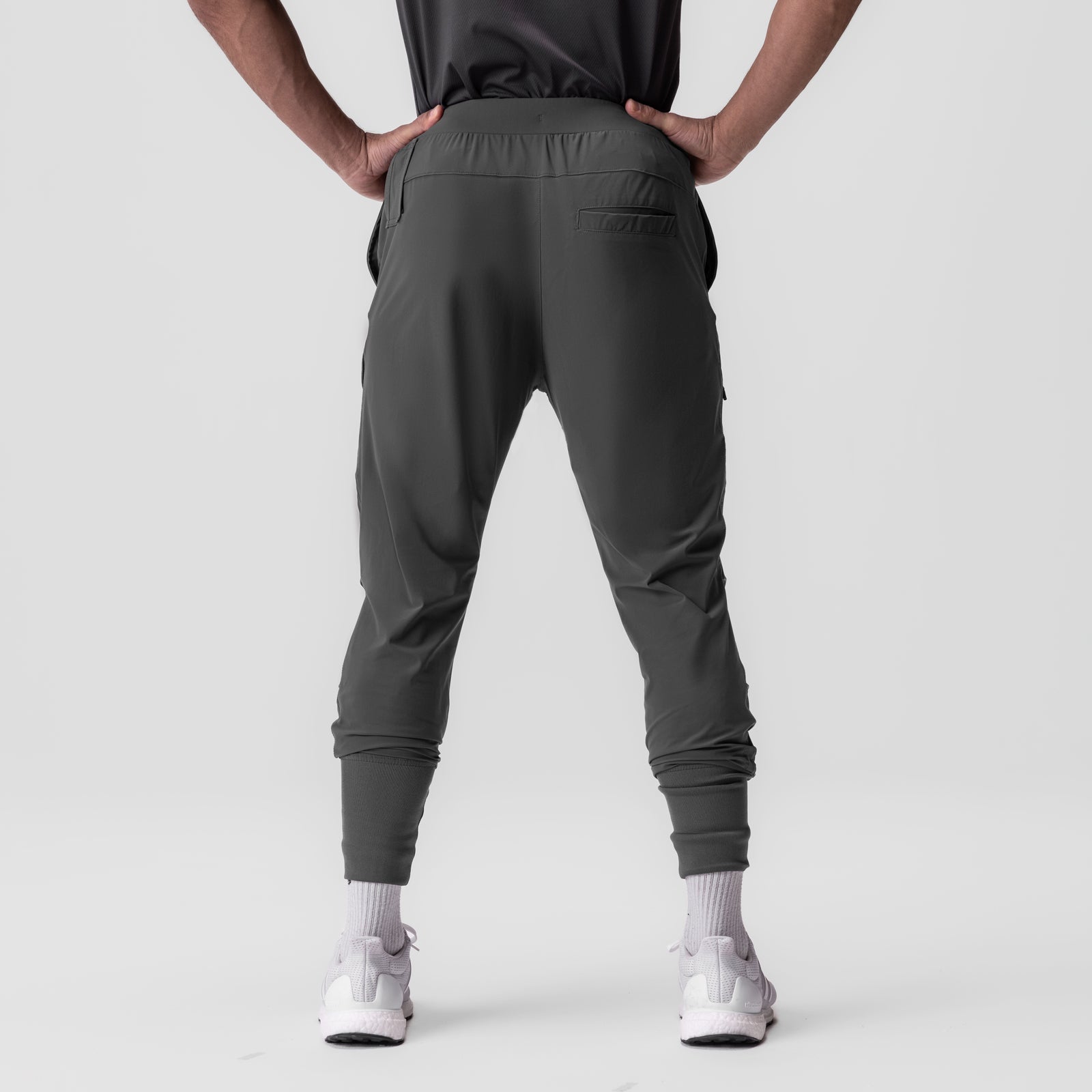 0690. Tetra-Lite® Tech High Rib Jogger - Space Grey "Cyber"