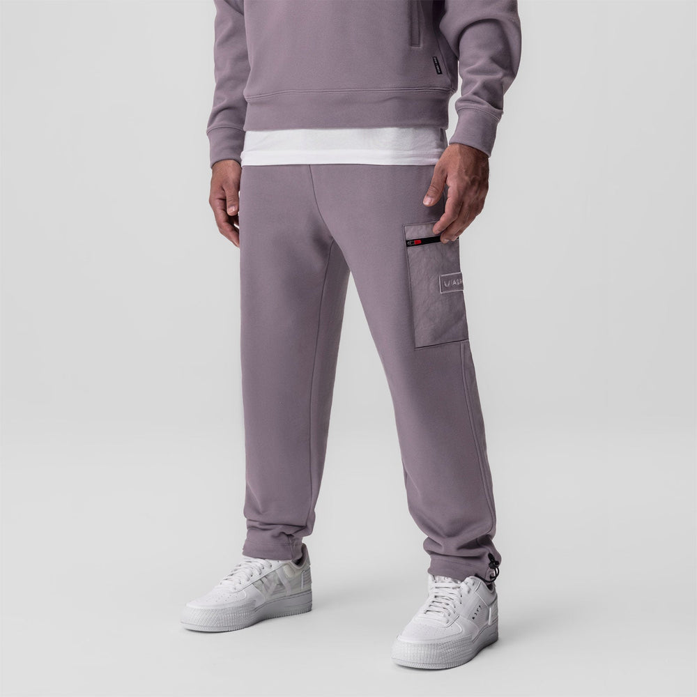 0914. Tech-Terry™ Paneled Cinch Cargo Jogger - Moonscape/Wave-Dye