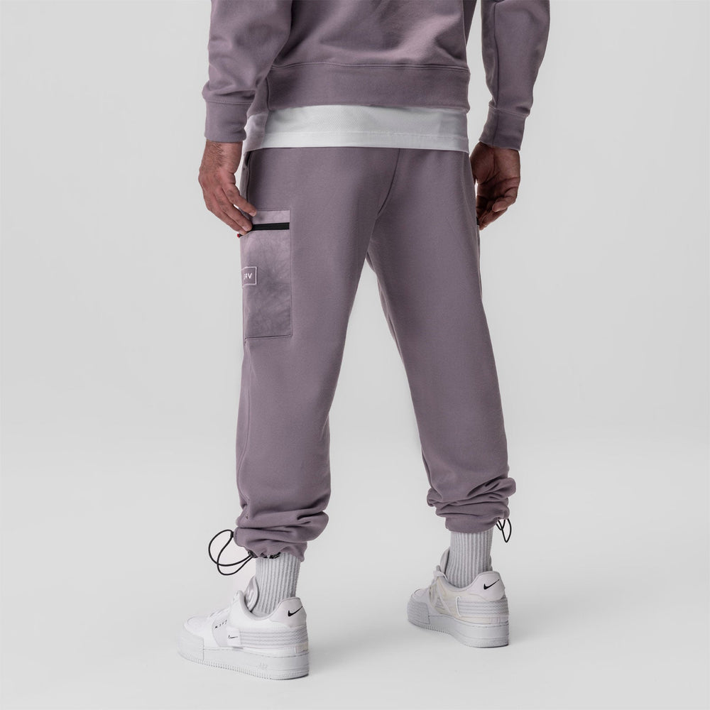 0914. Tech-Terry™ Paneled Cinch Cargo Jogger - Moonscape/Wave-Dye
