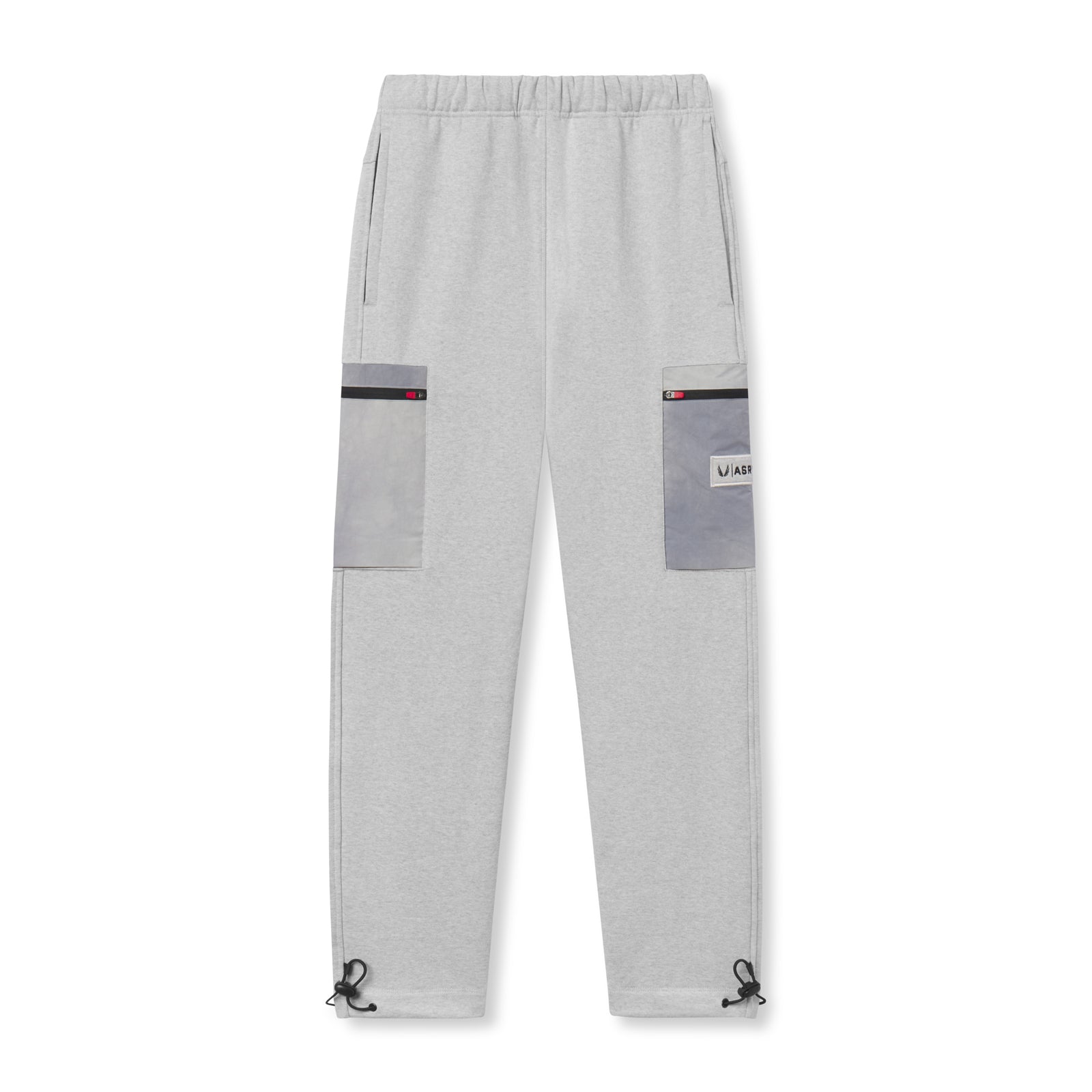 0914. Tech-Terry™ Paneled Cinch Cargo Jogger - Heather Grey/Wave-Dye