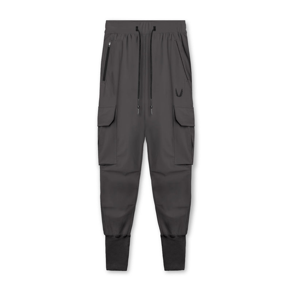0437. Tetra-Lite® Cargo High Rib Jogger - Space Grey