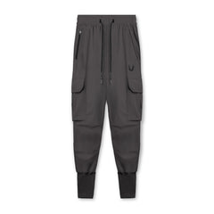 0437. Tetra-Lite® Cargo High Rib Jogger - Space Grey
