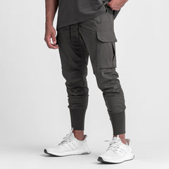 0437. Tetra-Lite® Cargo High Rib Jogger - Space Grey