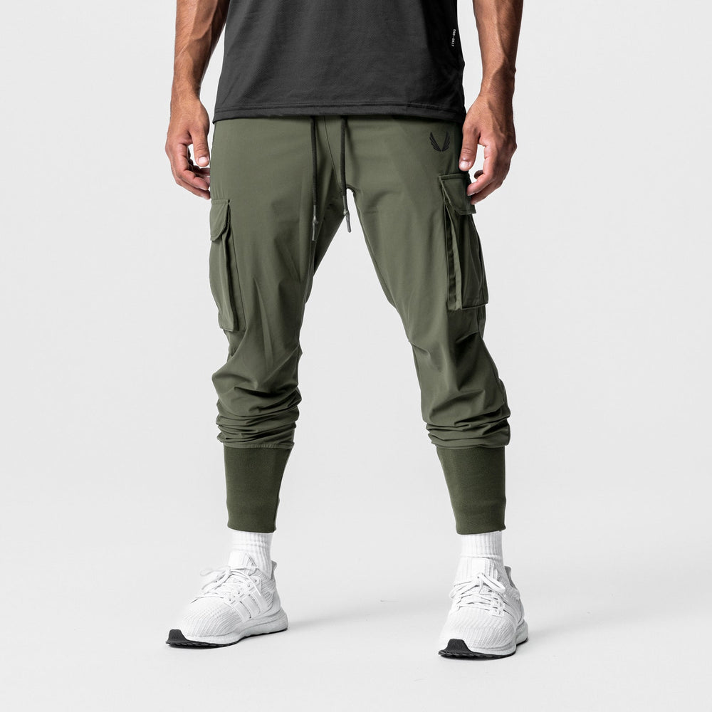 0437. Tetra-Lite® Cargo High Rib Jogger - Olive