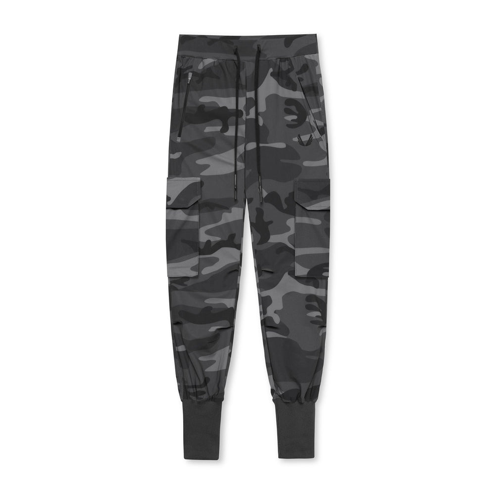 0437. Tetra-Lite® Cargo High Rib Jogger - Black Camo