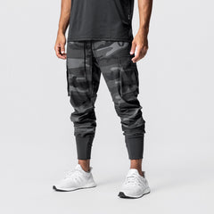 0437. Tetra-Lite® Cargo High Rib Jogger - Black Camo