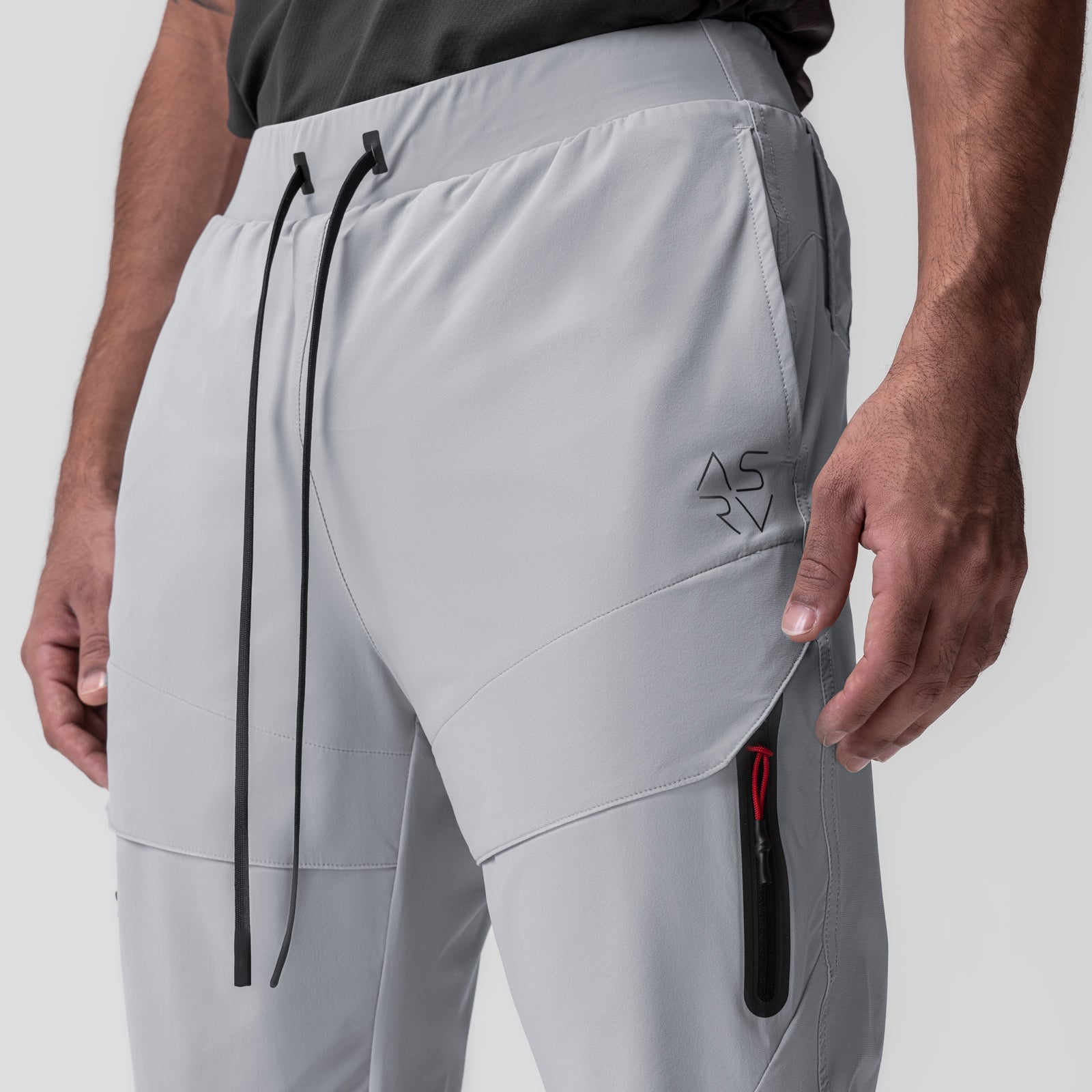 0690. Tetra-Lite® Tech High Rib Jogger - Slate Grey "Cyber"