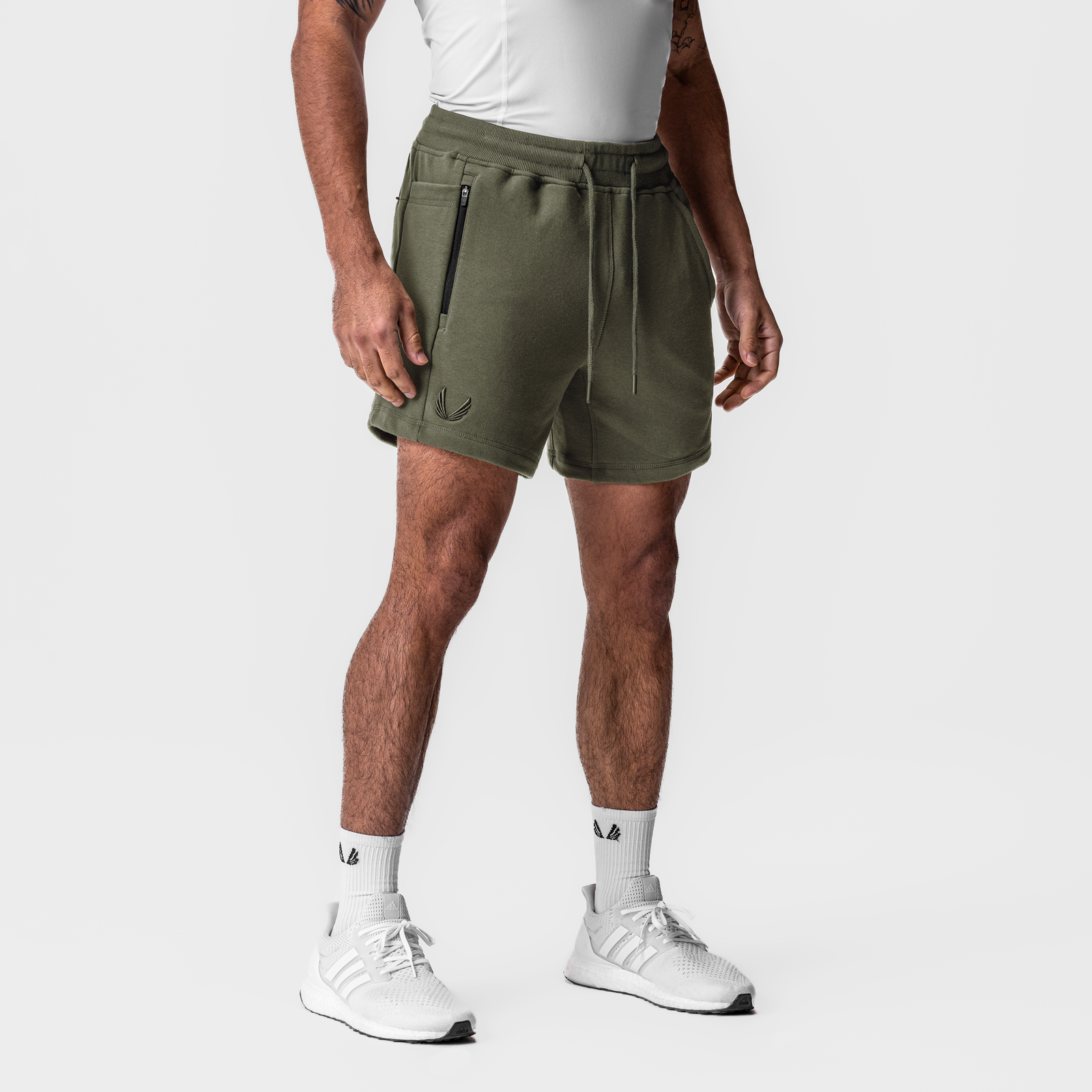 0867. Tech-Terry™ Sidelock Sweat Short - Olive
