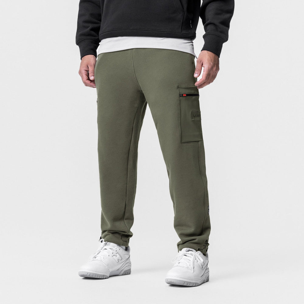 0736. Tech-Terry™ Cinch Cargo Jogger - Olive