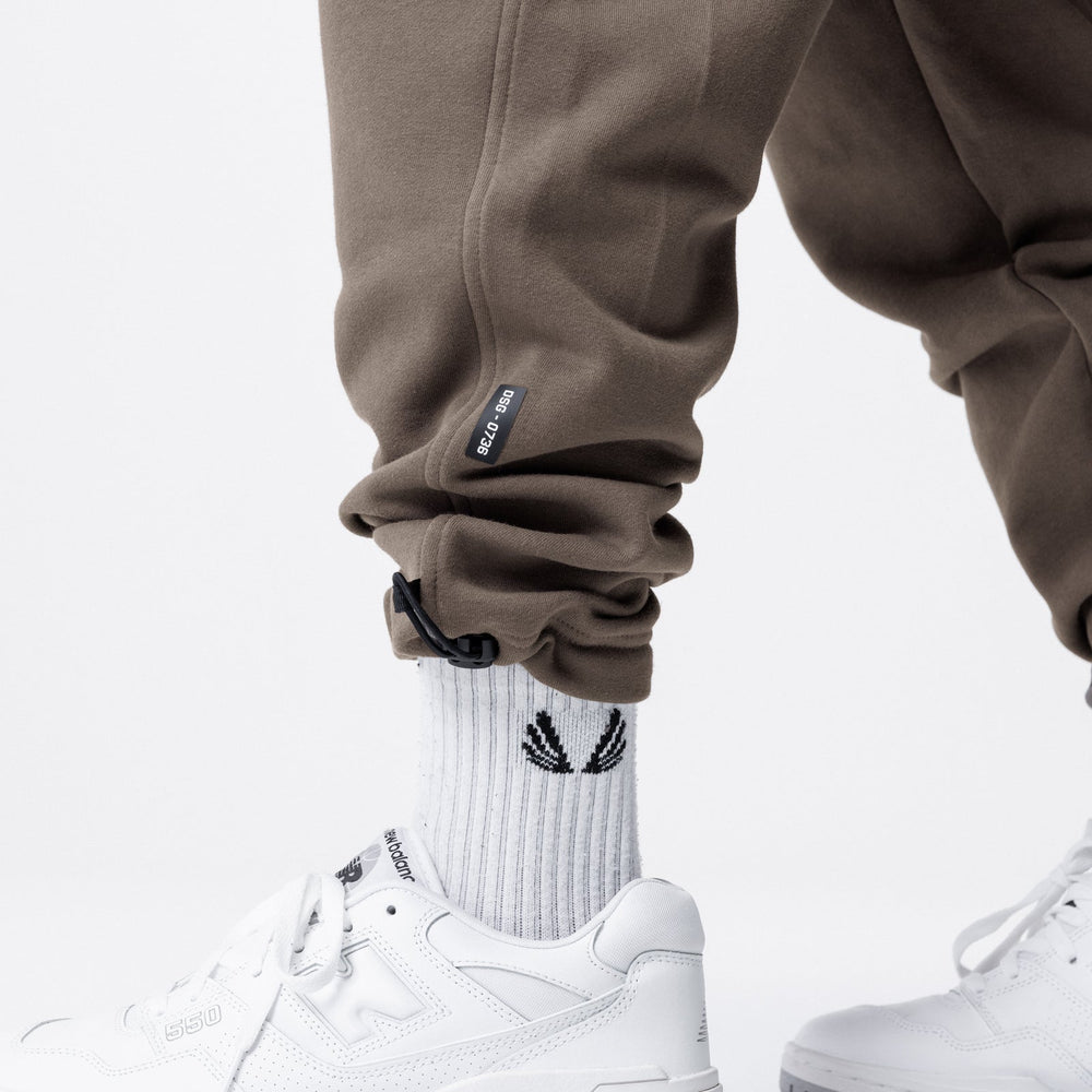 0736. Tech-Terry™ Cinch Cargo Jogger - Deep Taupe