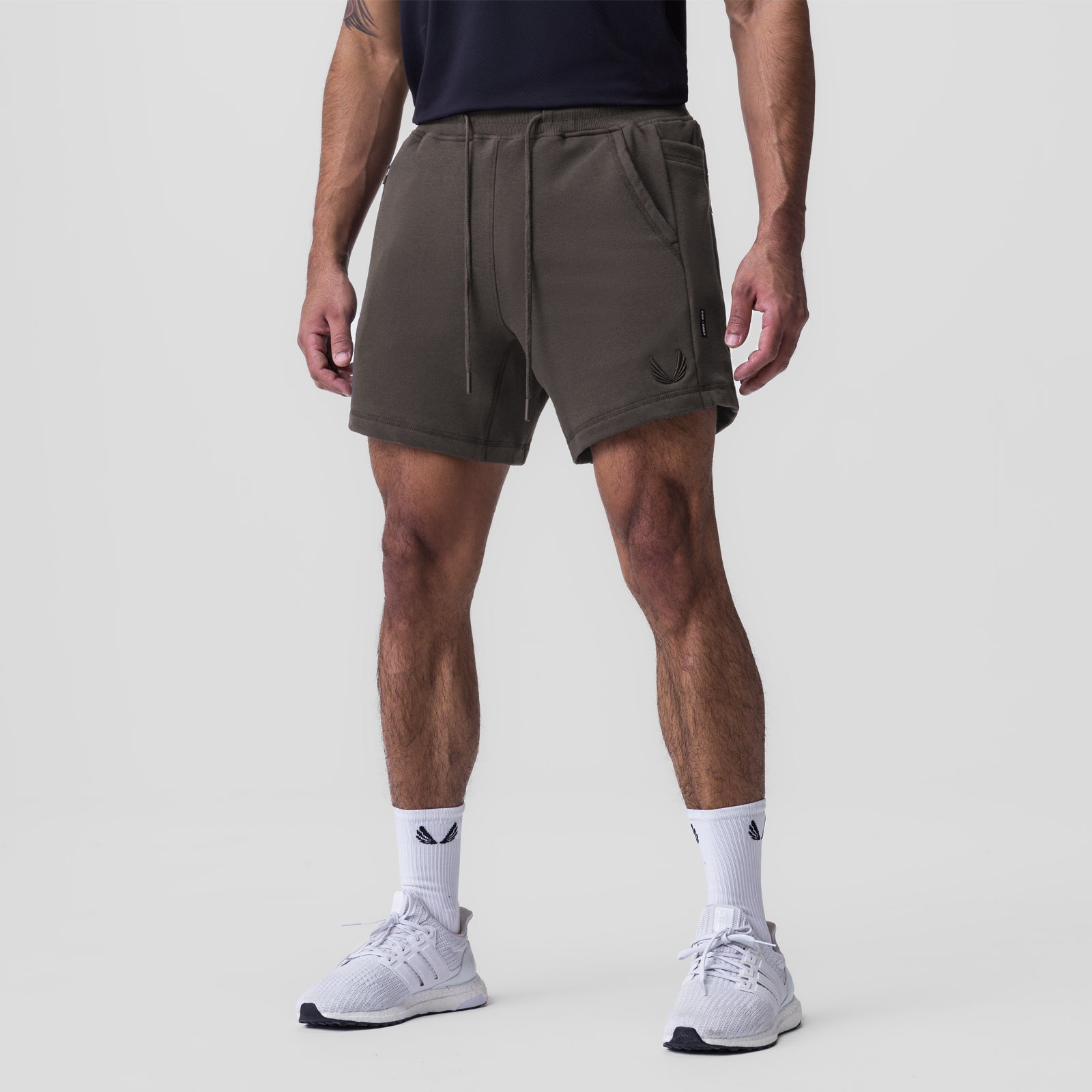 0867. Tech-Terry™ Sidelock Sweat Short - Deep Taupe