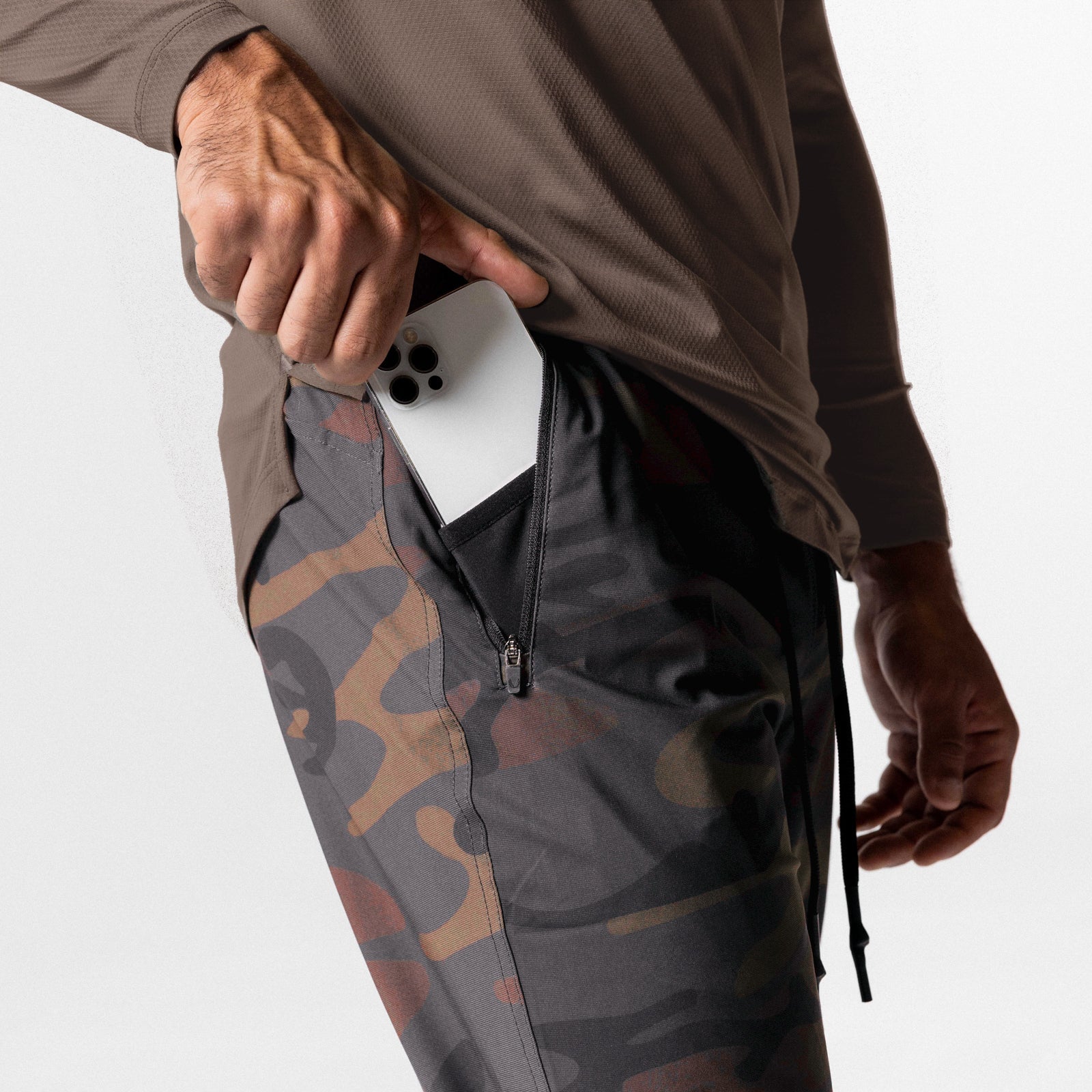 0477. Tetra-Lite® High Rib Jogger - Rust Camo