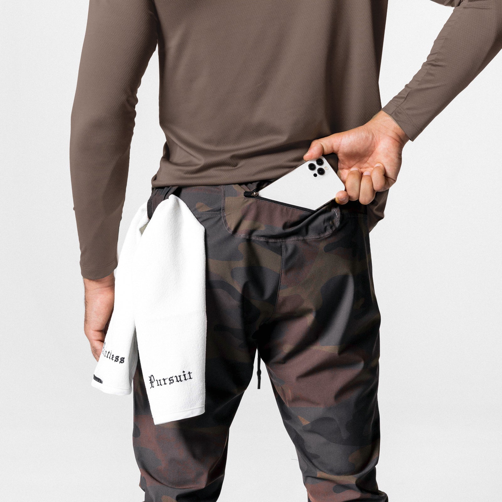 0477. Tetra-Lite® High Rib Jogger - Rust Camo