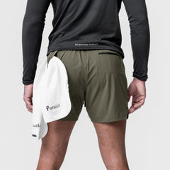 0751. Tetra-Lite® 5" Linerless Short - Olive "Reflective Classic"