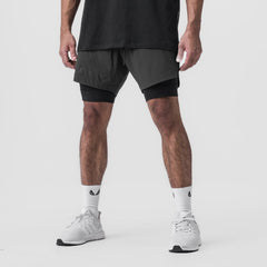 0866. Tetra-Lite® 7" Liner Short - Raven "ASRV"/Black