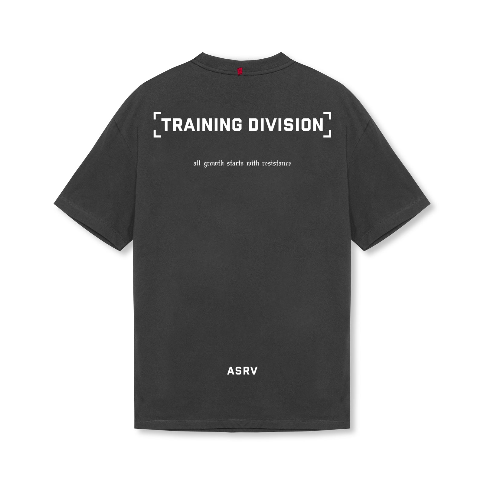 0797. Tech Essential™ Relaxed Tee - Space Grey "TD"