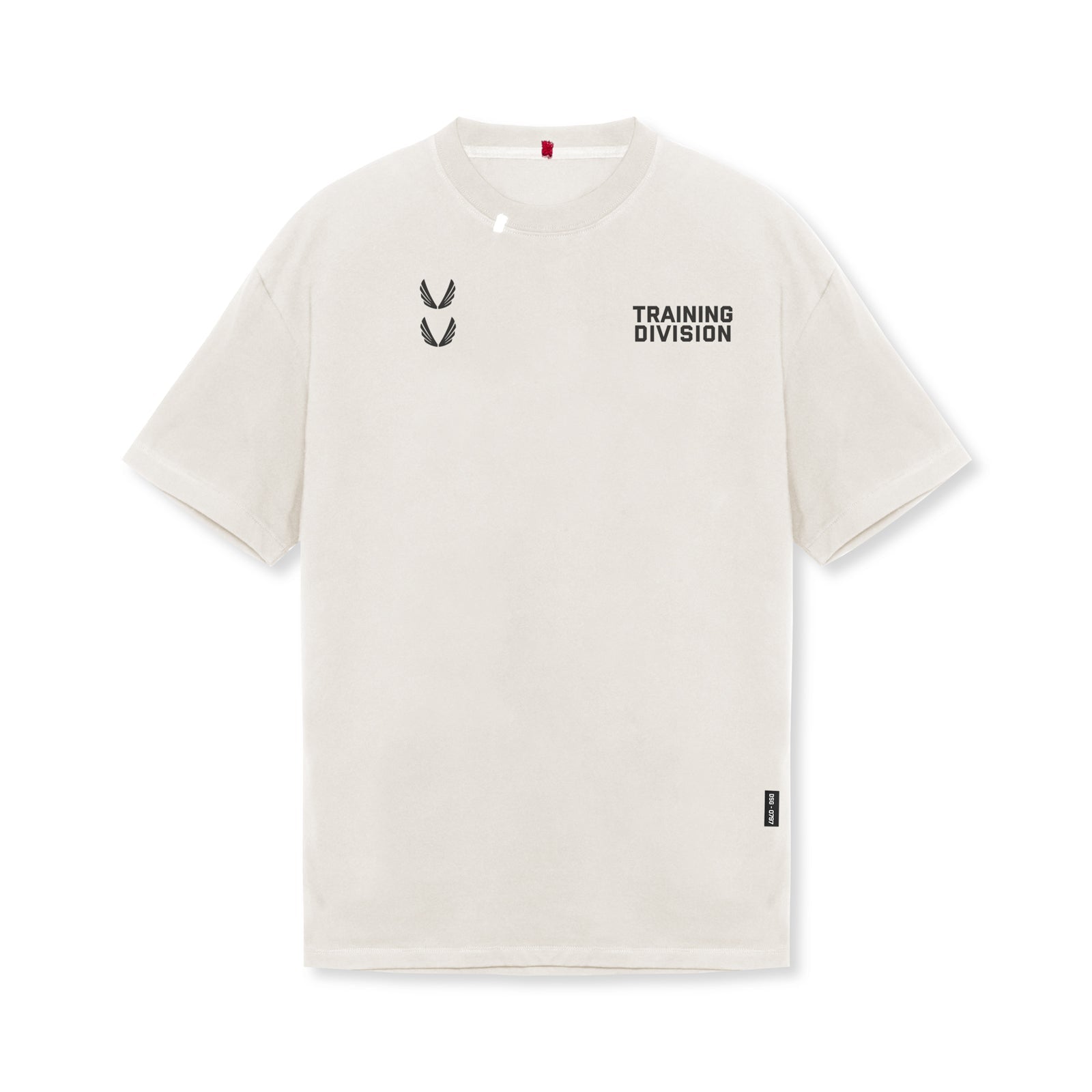 0797. Tech Essential™ Relaxed Tee - Stone "TD"