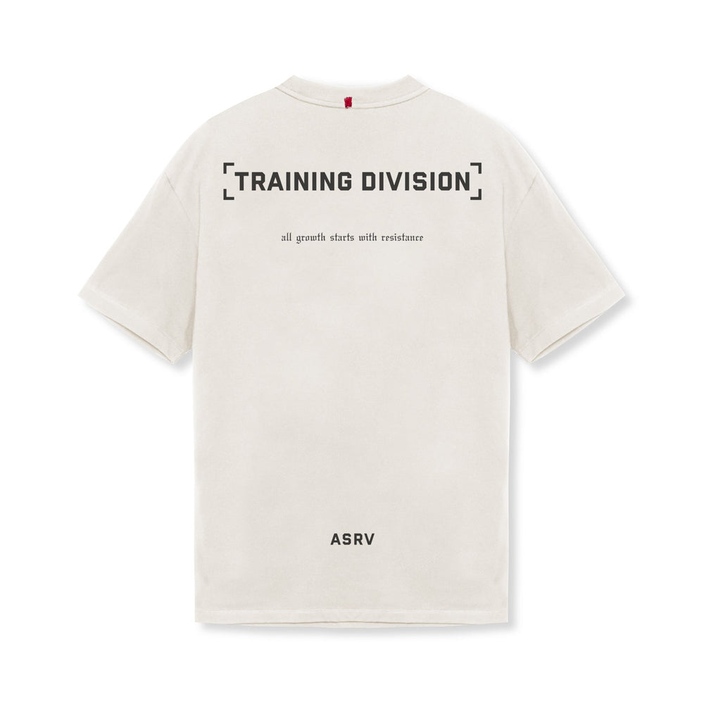 0797. Tech Essential™ Relaxed Tee - Stone "TD"
