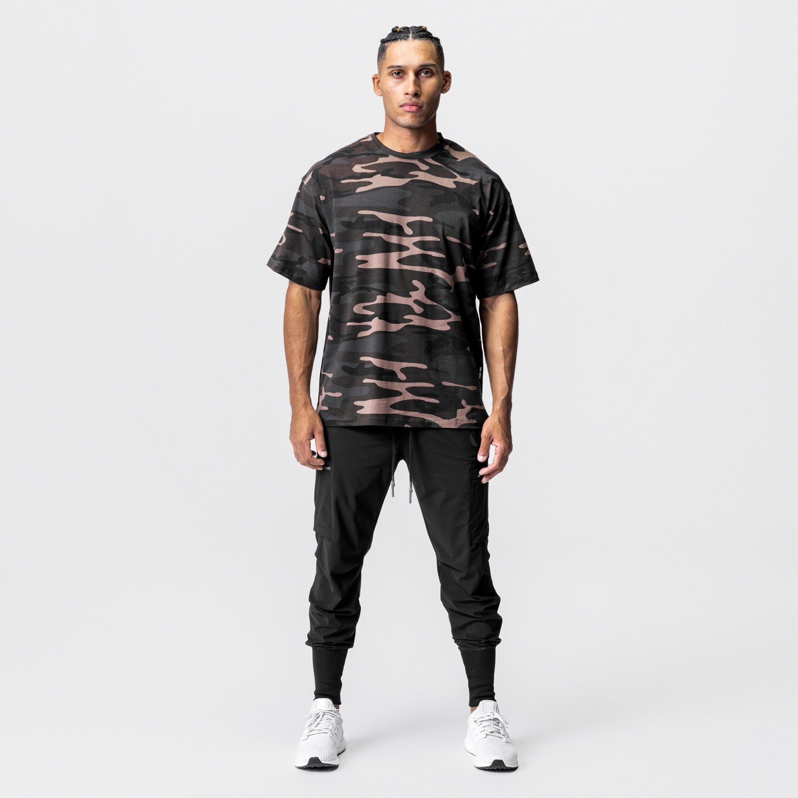 0514. CottonPlus™ Oversized Tee - Rust Camo