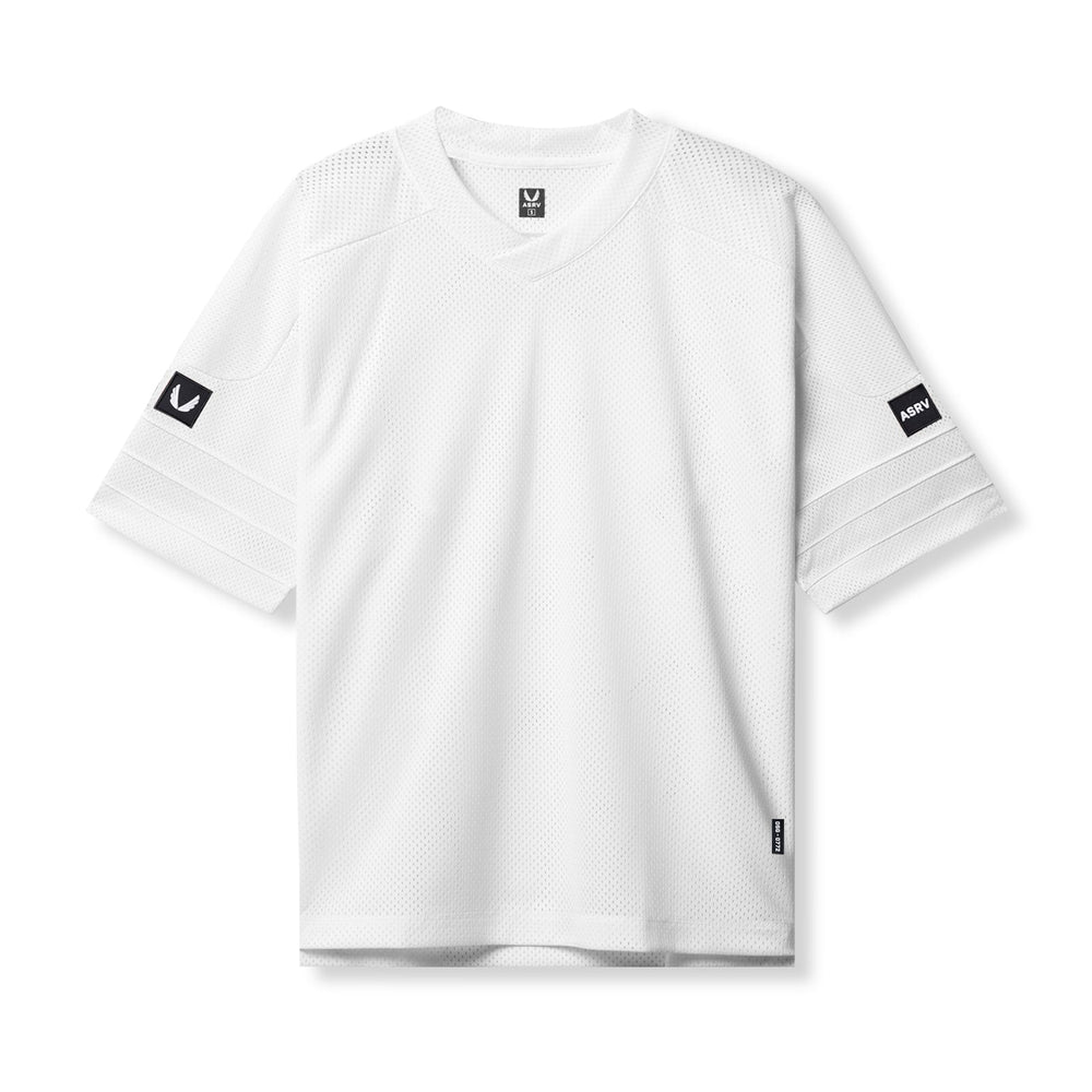 0772. SilverPlus™ Mesh Oversized Jersey - White