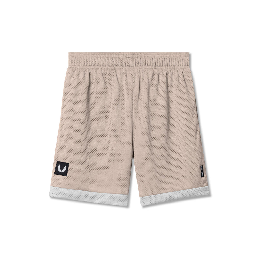 Beige/White,XS