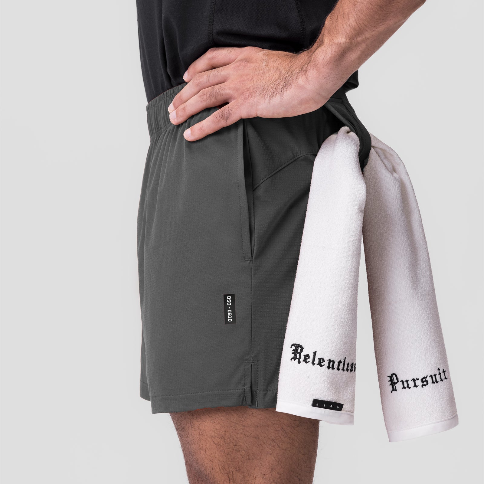 0810. Ultralite™ 6" Linerless Short - Raven