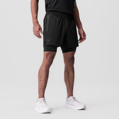 0784. Ultralite™ 6" Liner Short - Dusk Black/Black