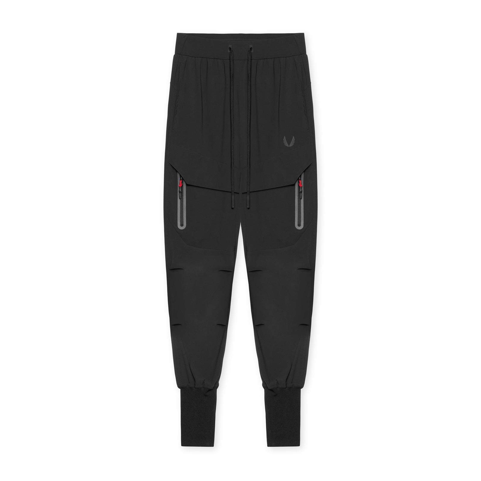 0690. Tetra-Lite® Tech High Rib Jogger - Black "Wings"