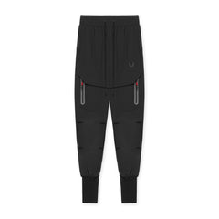 0690. Tetra-Lite® Tech High Rib Jogger - Black "Wings"