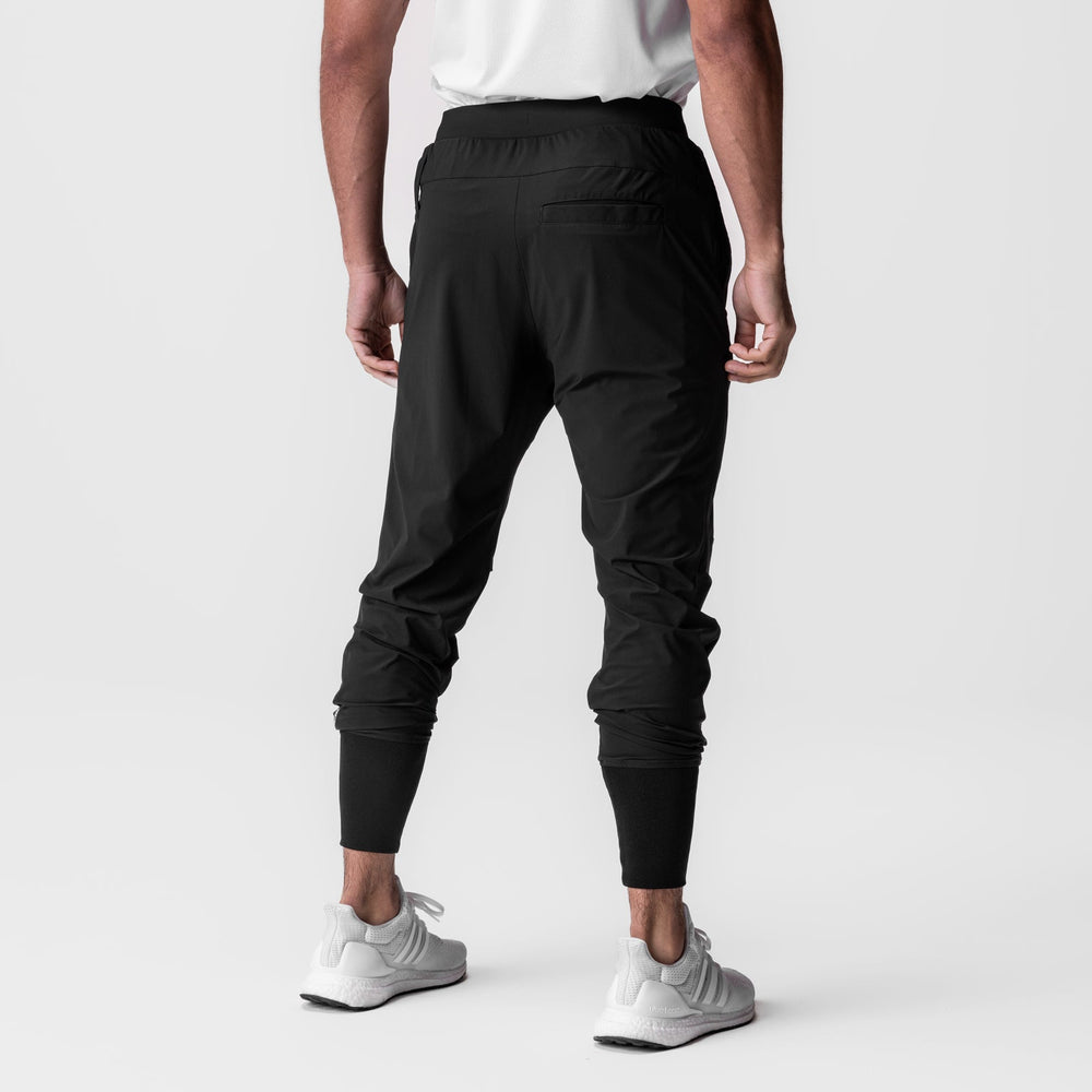0690. Tetra-Lite® Tech High Rib Jogger - Black "Wings"