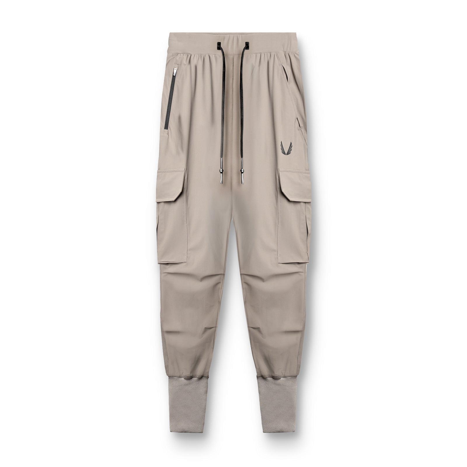 0437. Tetra-Lite® Cargo High Rib Jogger - Sand Smoke