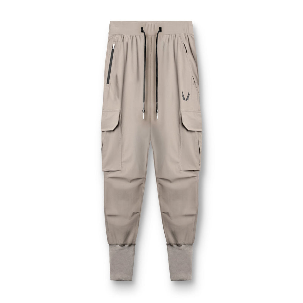 0437. Tetra-Lite® Cargo High Rib Jogger - Sand Smoke