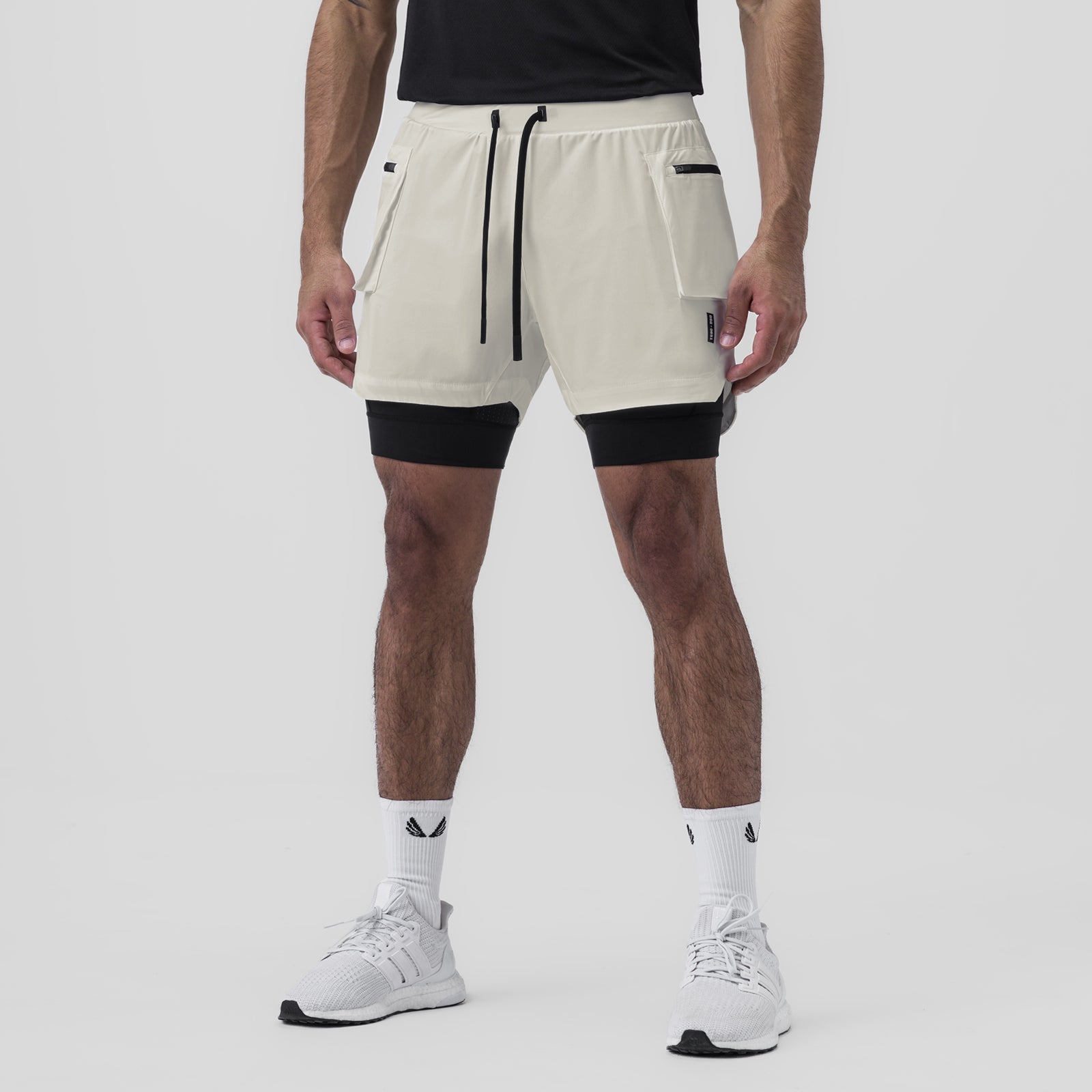 0651. Tetra-Lite® 5" Liner Cargo Short - Stone