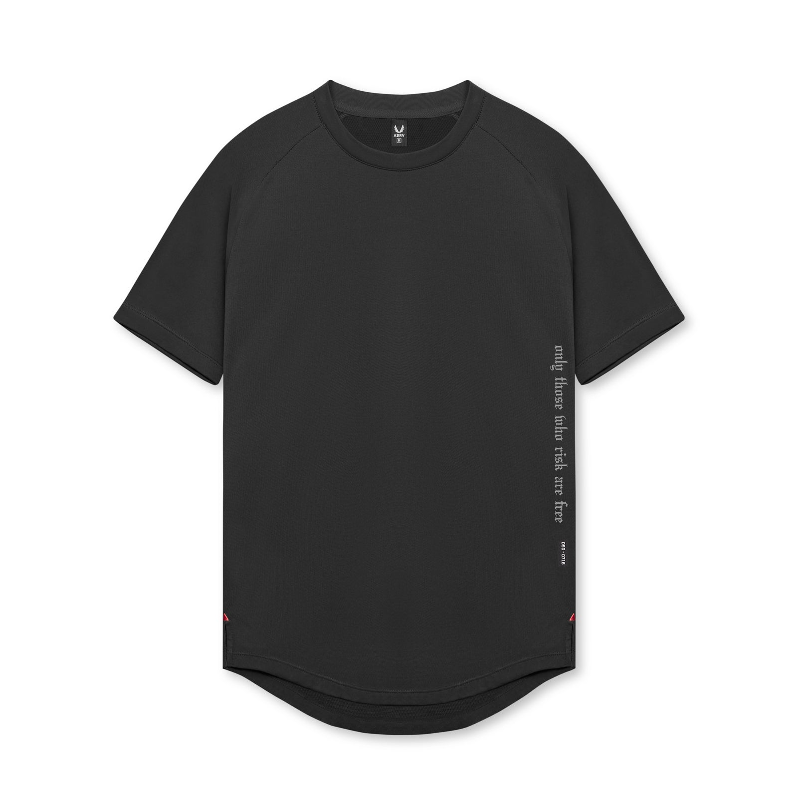 0716. Core Mesh Established Tee - Black