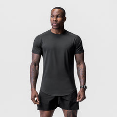 0716. Core Mesh Established Tee - Black