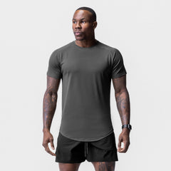0716. Core Mesh Established Tee - Space Grey