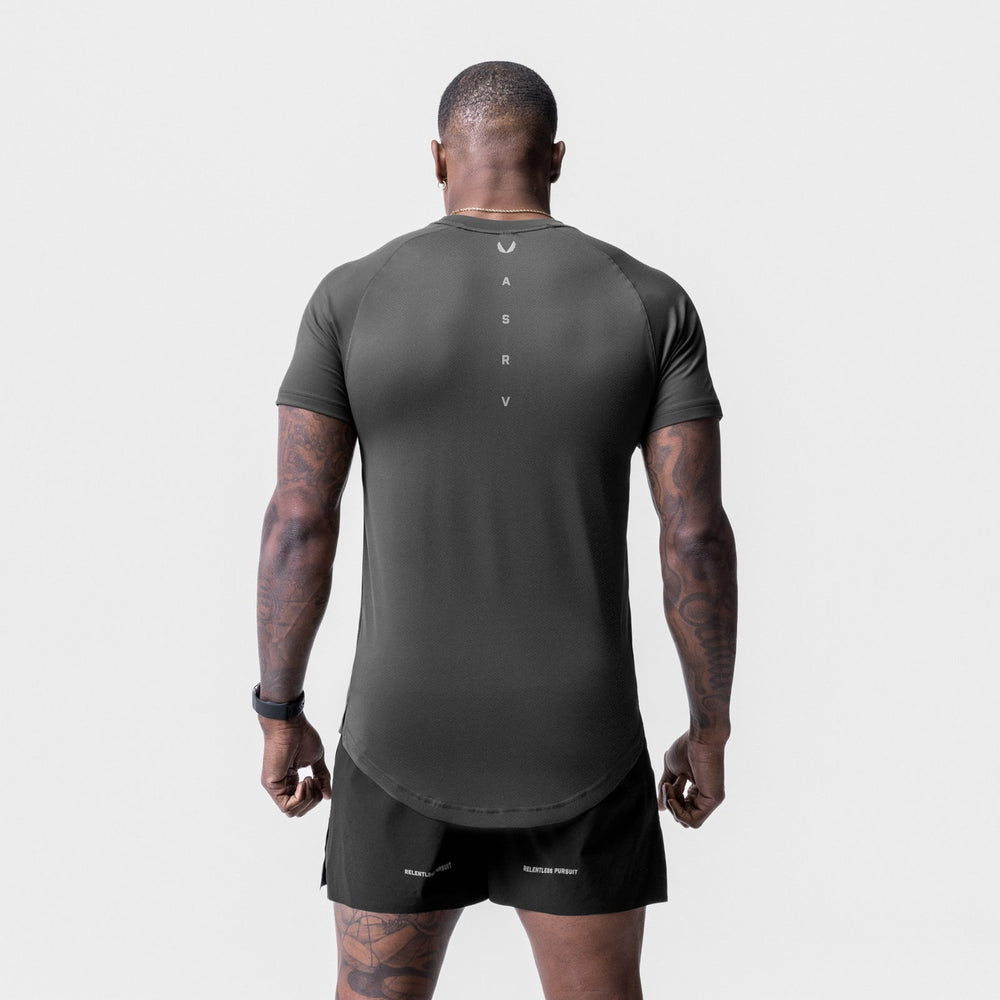 0716. Core Mesh Established Tee - Space Grey