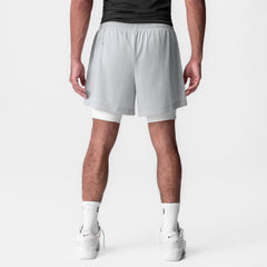 0991. Ion-Mesh 5" Liner Short - Slate Grey