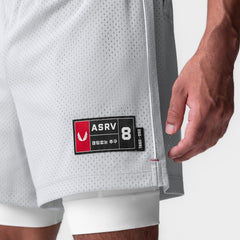 0991. Ion-Mesh 5" Liner Short - Slate Grey
