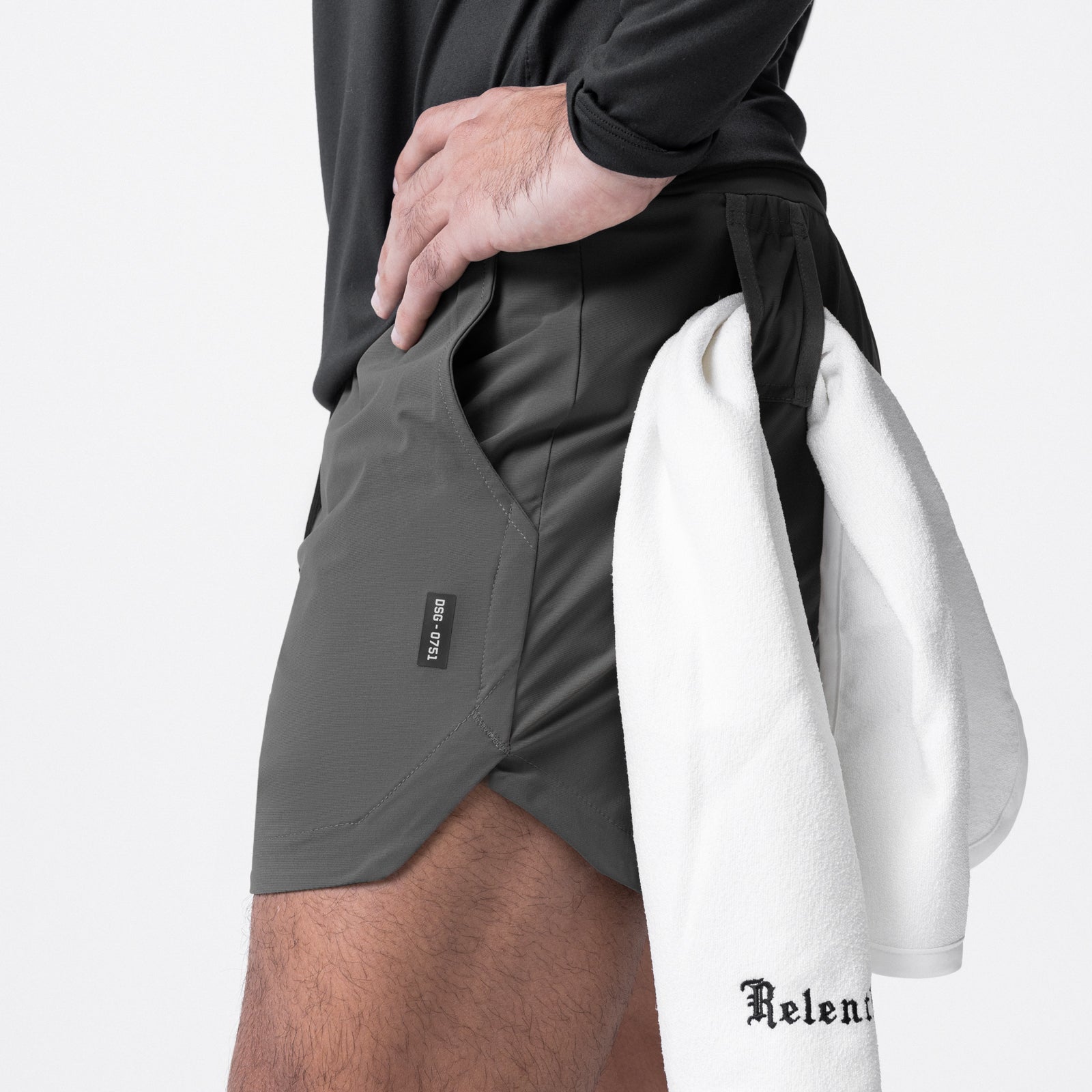 0751. Tetra-Lite® 5" Linerless Short - Space Grey "Wings"