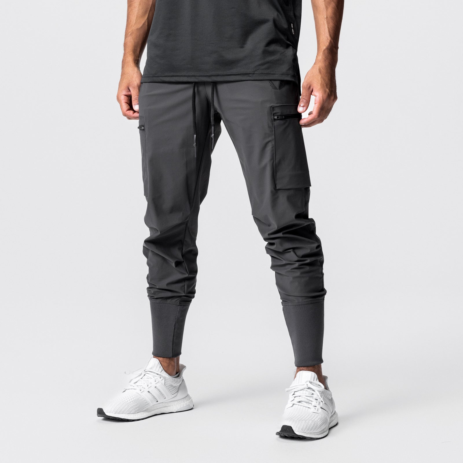 0827. Tetra-Lite® Inlay Pocket High Rib Jogger - Space Grey