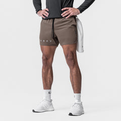 0751. Tetra-Lite® 5" Linerless Short - Deep Taupe "Classic"