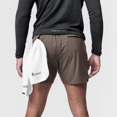 0751. Tetra-Lite® 5" Linerless Short - Deep Taupe "Classic"